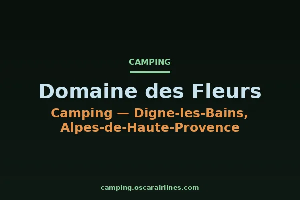 Domaine des Fleurs
