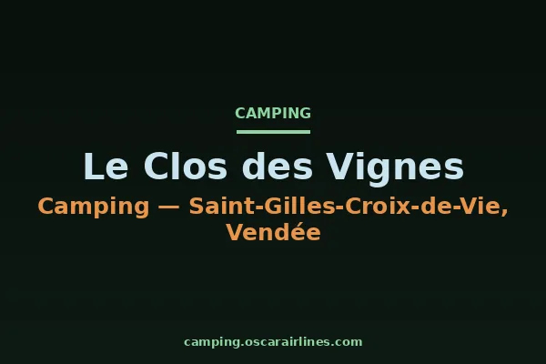 Le Clos des Vignes