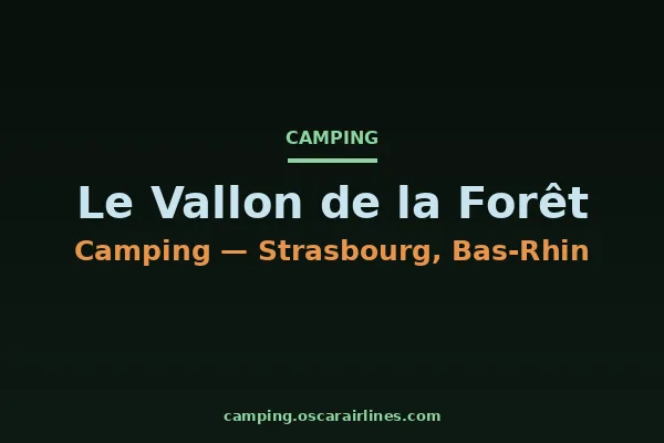 Le Vallon de la Forêt
