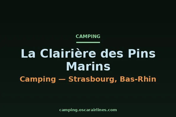 La Clairière des Pins Marins