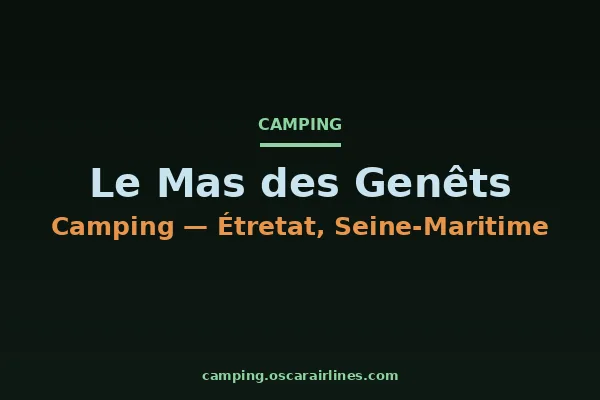 Le Mas des Genêts