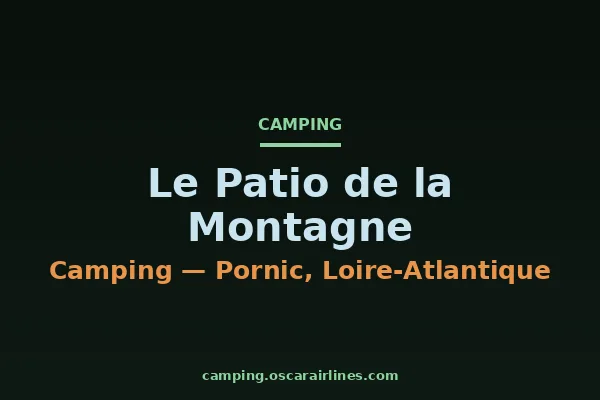 Le Patio de la Montagne