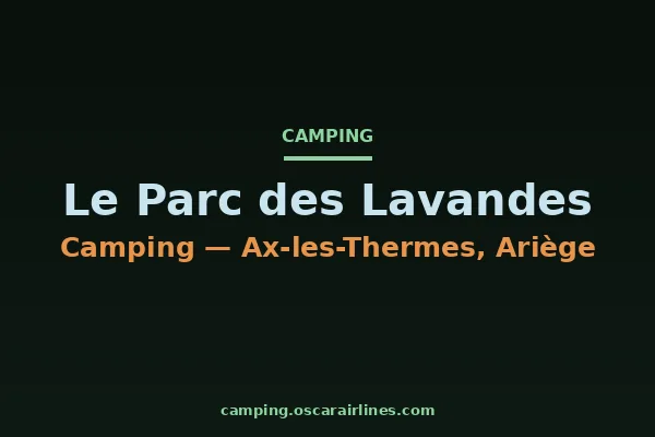 Le Parc des Lavandes